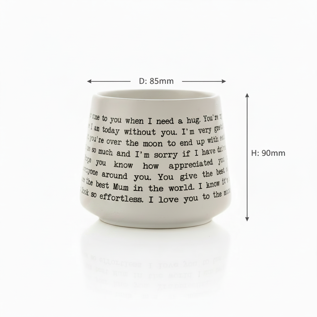 Moments Stoneware Mug - Mum