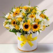 Steal My Sunshine Flower Basket