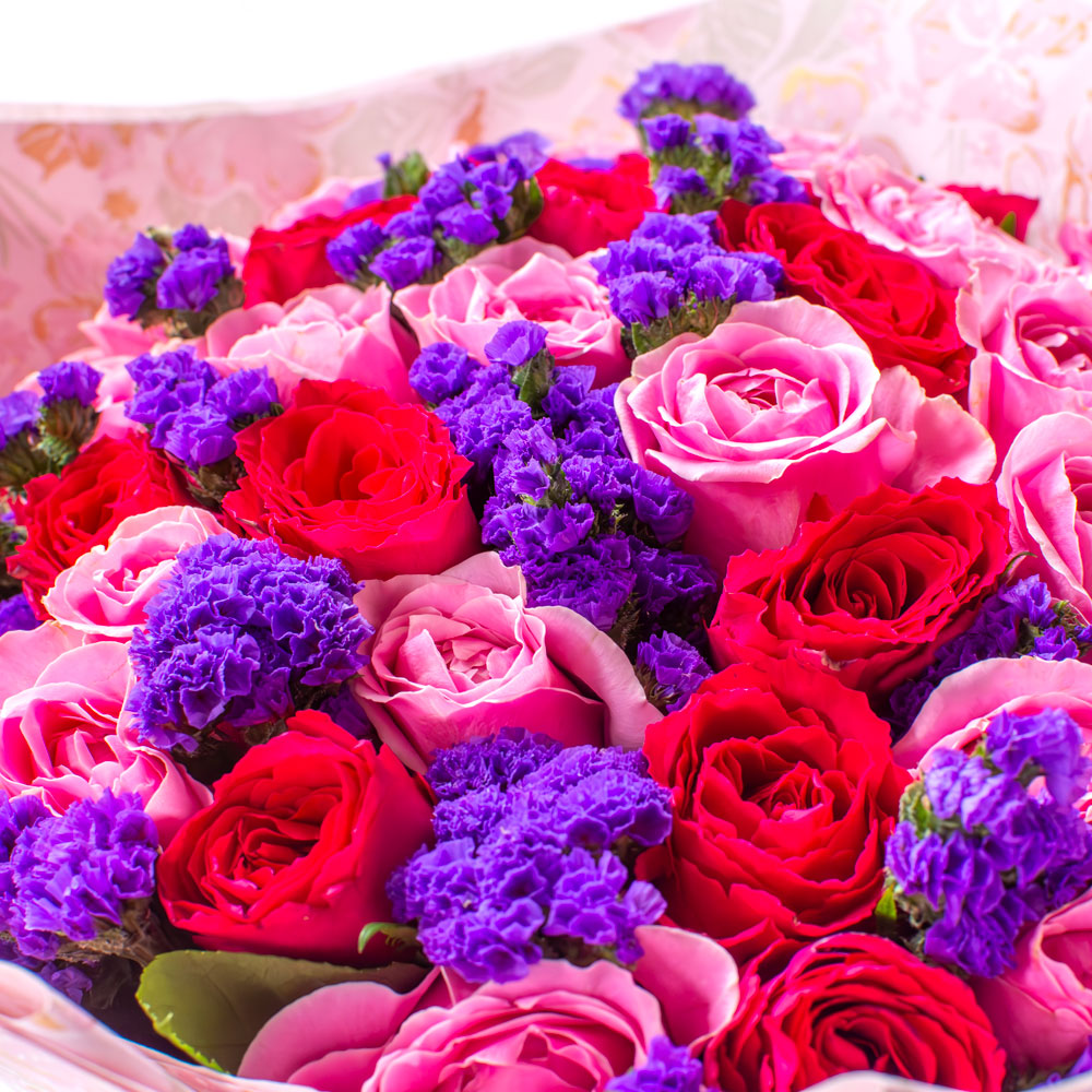 Pasión Púrpura Flower Bouquet