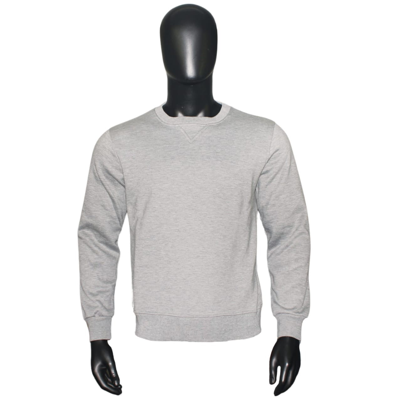 Personalised  Ash Grey Round Neck Sweat Shirt