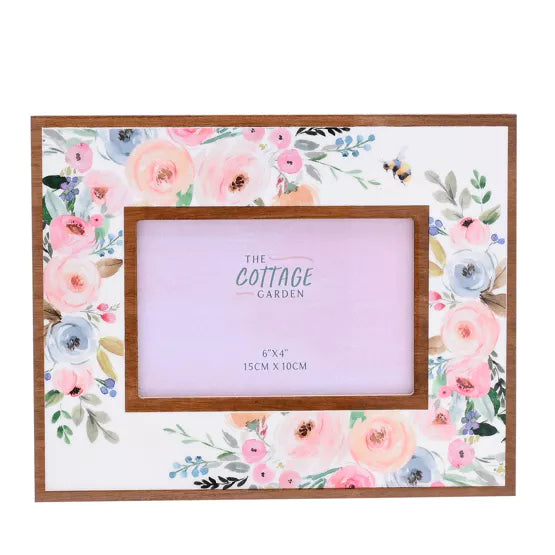 The Cottage Garden Layered Floral Photo Frame