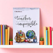 Personalised Teacher Appreciation  Plaque