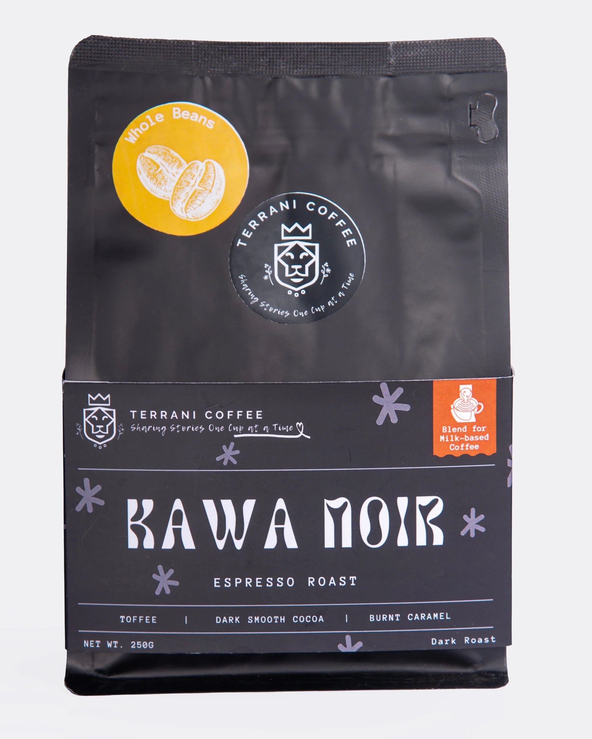 Terrani Coffee – Kawa Noir Espresso Roast 250g