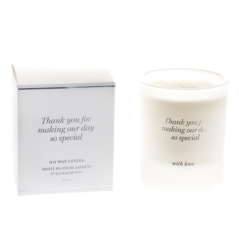 Amore 330g Candle "Thank You"