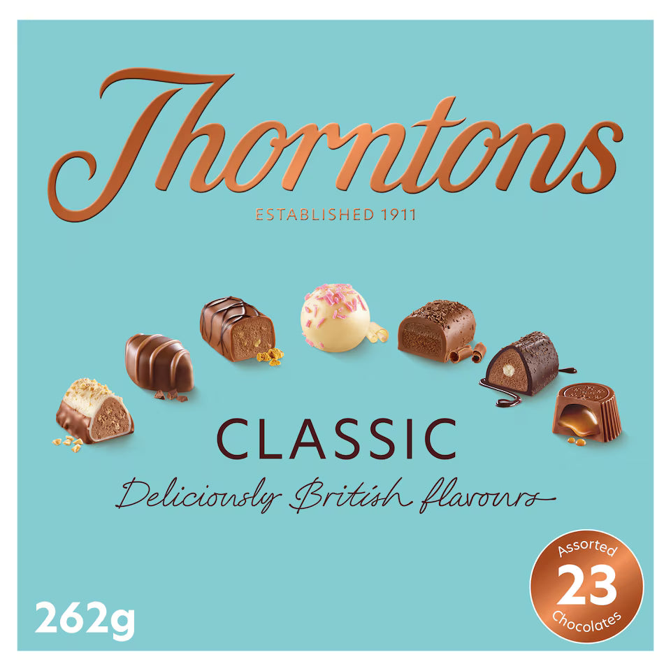Thorntorns Classic collection chocolates 262g