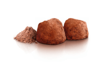 Belgian Cocoa Dusted Truffles with Pistachio Pieces – 200 g