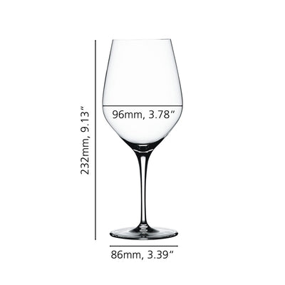 Spiegelau Authentis Bordeaux Set of 4 Wine Glasses