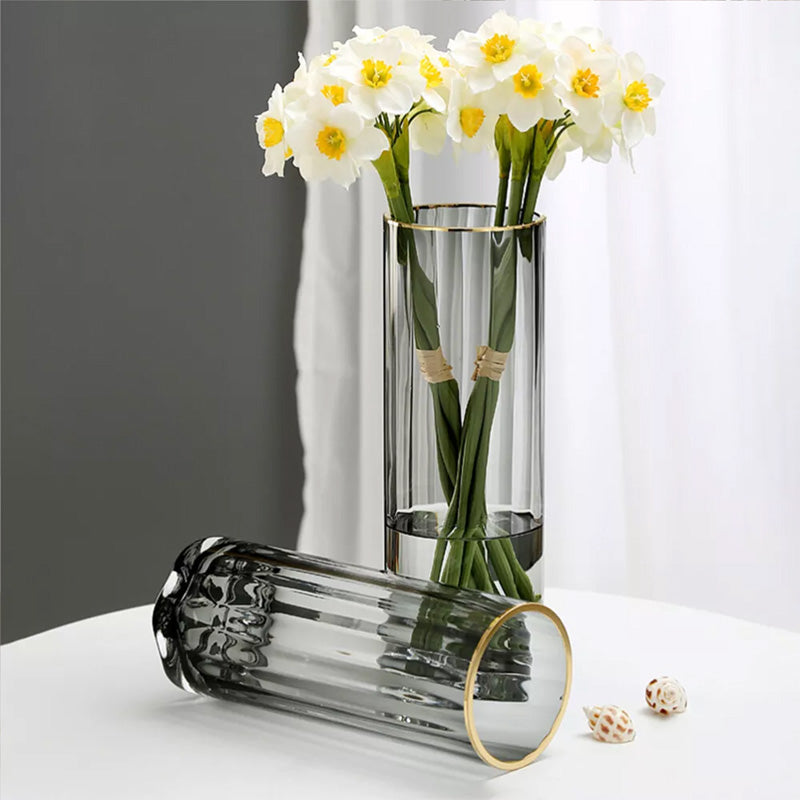 Straight Barrel Flower Vase