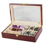 The Lucien Watch & Glasses Display Case