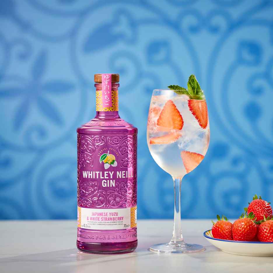 Whitley Neill Yuzu & White Strawberry Gin - 700ml