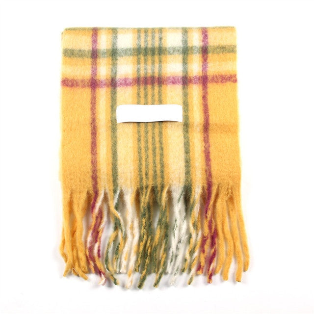Cosy Plaid Scarf