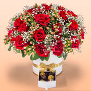 Sweetheart Surprise Flower Basket