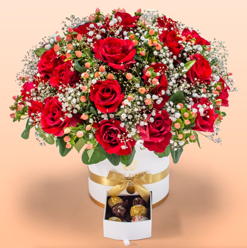 Sweetheart Surprise Flower Basket