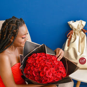 Eternal 100 Red Roses Bouquet