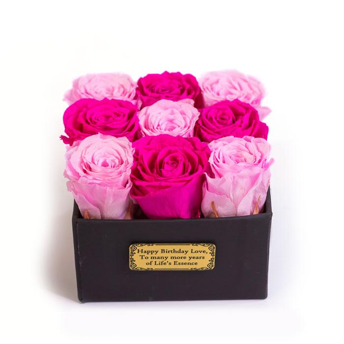 Pretty in Pink Forever Roses in a Box