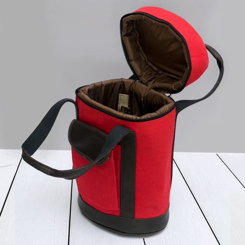 Picnic Cooler Carrier Bag (Red)