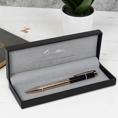 Stratton Executive  Ballpoint pen-Black & Gold