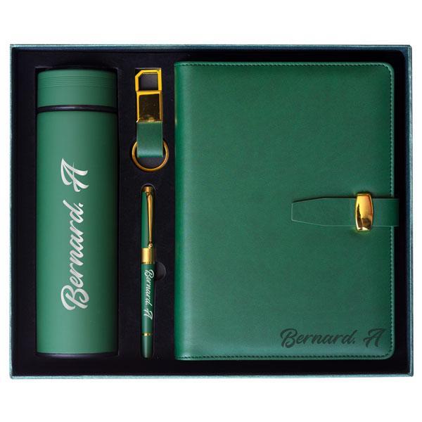 Personalised Green Business Set