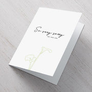 So Sorry For Your Loss A6 Card