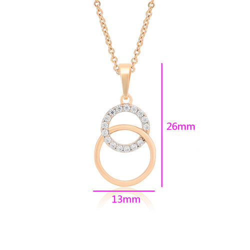 Hailey Locking Pendant with Necklace