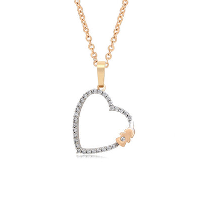 Alexis Love Heart Pendant with Necklace