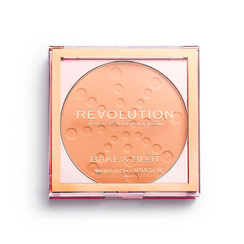 Revolution Bake & Blot Compact Powder – Beige