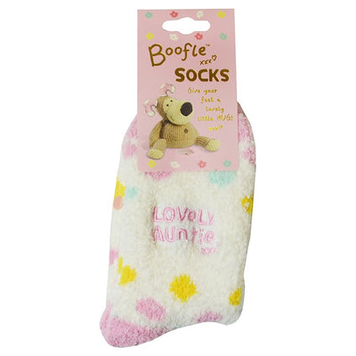 Boofle Fluffy Socks - Lovely Auntie