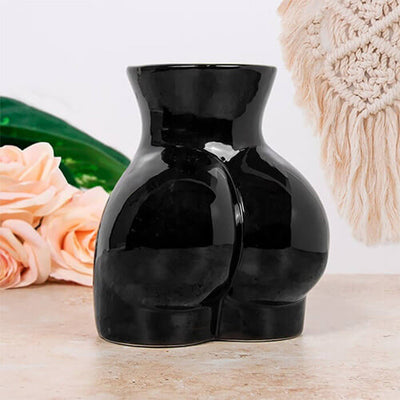 Desire Booty Vase Black Small