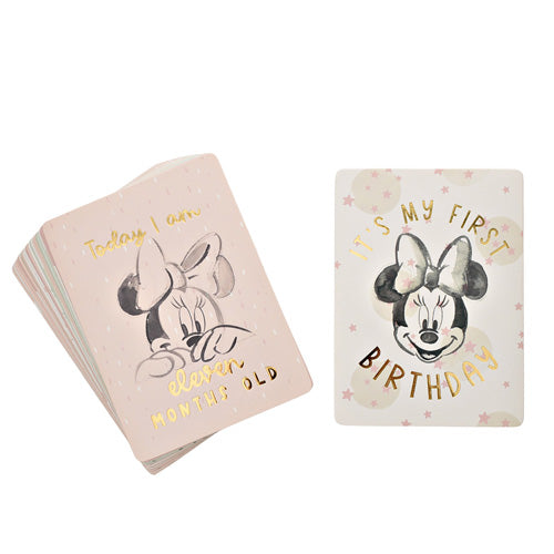 Disney Minnie - Milestone Cards Pink (Set of 6)