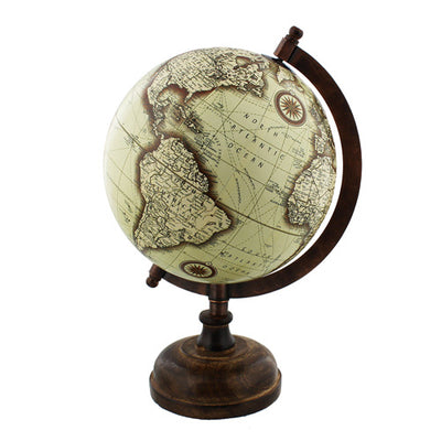 EMPORIUM COLLECTION GLOBE WITH METAL & WOODEN BASE