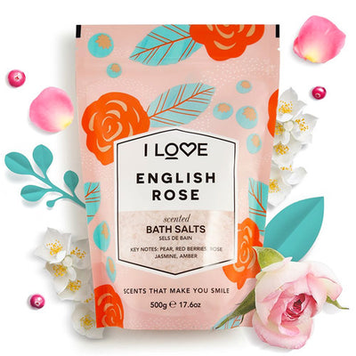 English Rose Bath Salts 500g