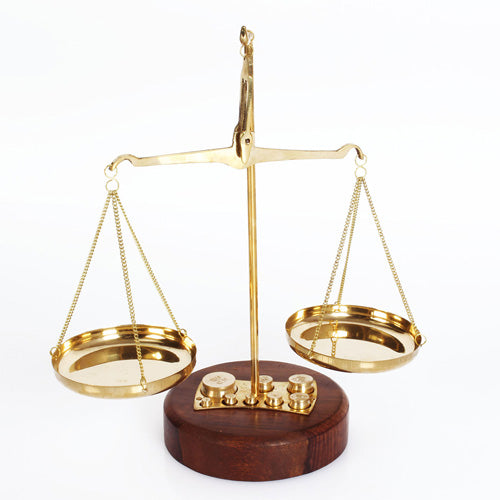 Emporium Collection - Brass Weighing Scales