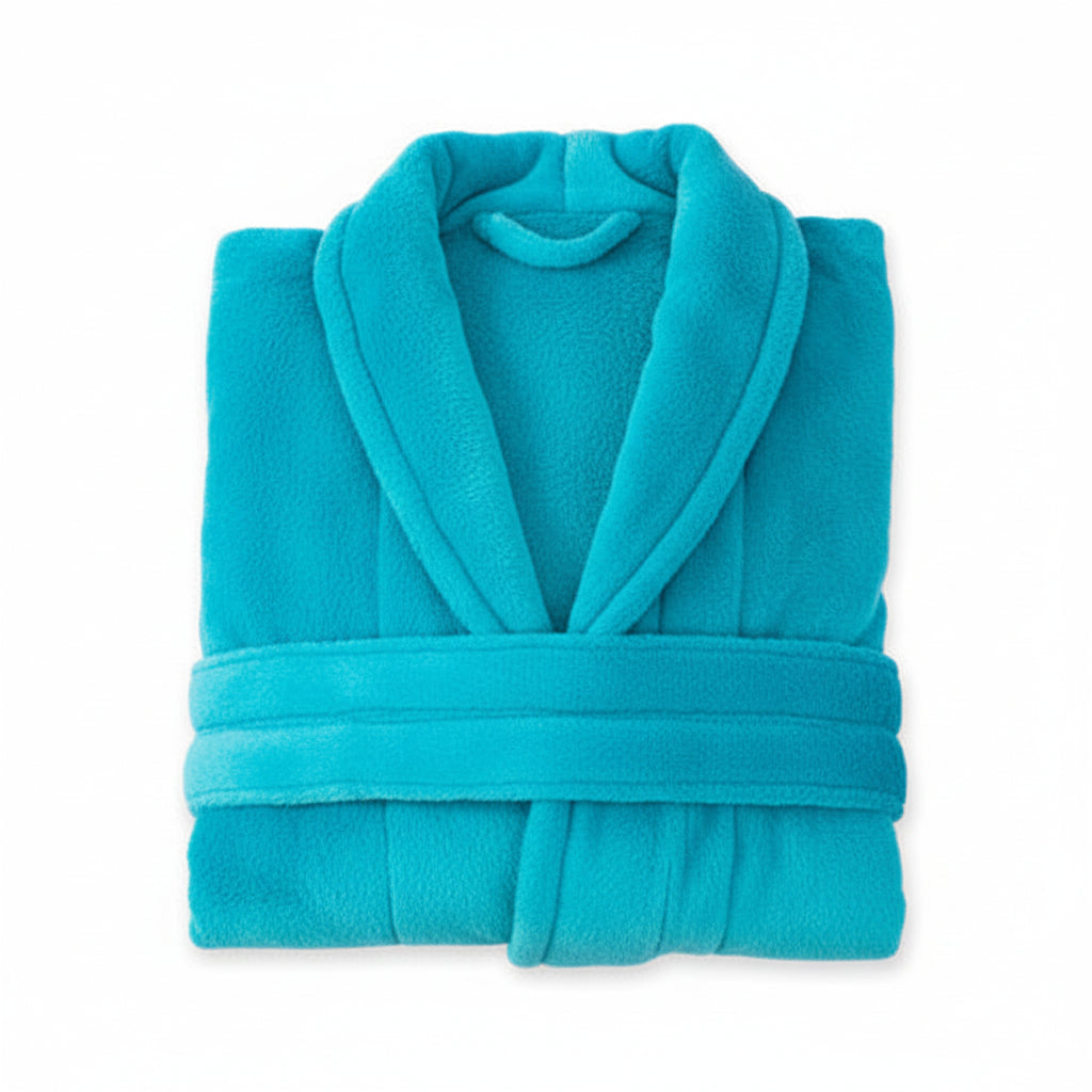 Blue Fleece Robe