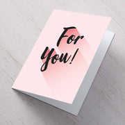 For You Card