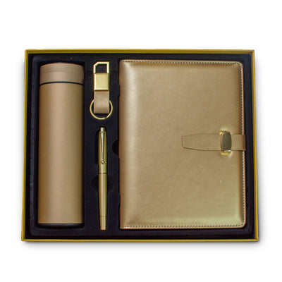 Personalised Gold Business Set