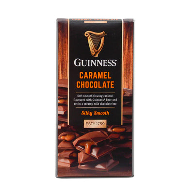 The Guinness Milk Chocolate and Caramel Bar - 90g