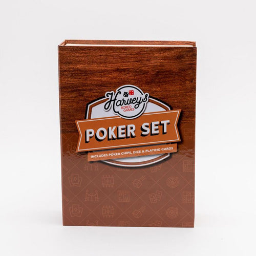 Harvey's Board Games Poker Set