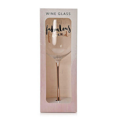 Hotchpotch Luxe Wine Glass - Fabulous Friend
