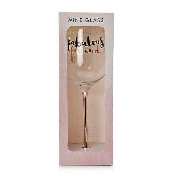 Hotchpotch Luxe Wine Glass - Fabulous Friend
