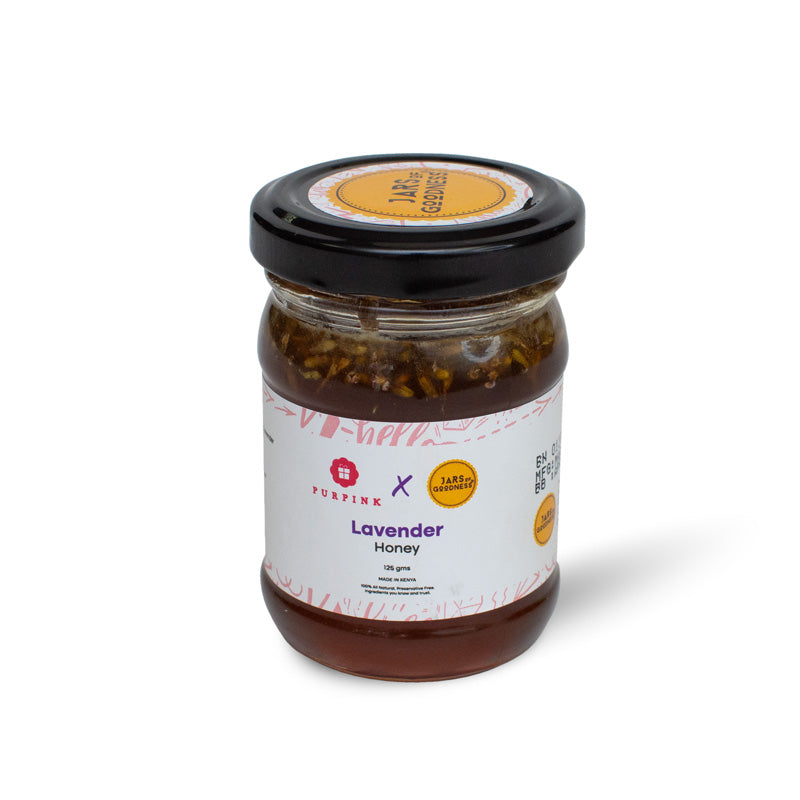 Jars of Goodness Lavender Honey 125ml-Purpink