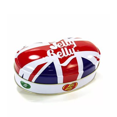 The Union Jack 50 Assorted Mix Jelly Beans Tin by Jelly Belly, 200g
