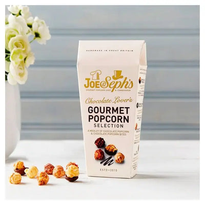 Joe & Seph's Chocolate Lovers Gourmet Popcorn Selection Box 105g