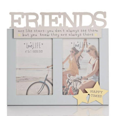 Love Life Double Photo Frame - Friends