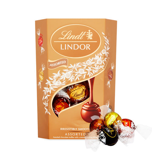 Lindt Lindor Assorted Chocolate Truffles Box 200g