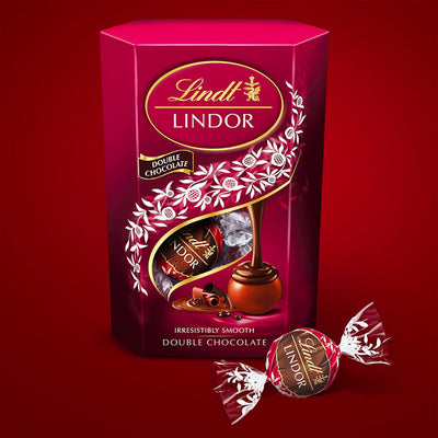 Lindt Lindor Double Chocolate Truffles, 200g