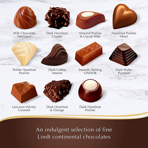 Lindt Selection Extra Fine Continental Chocolate 427g