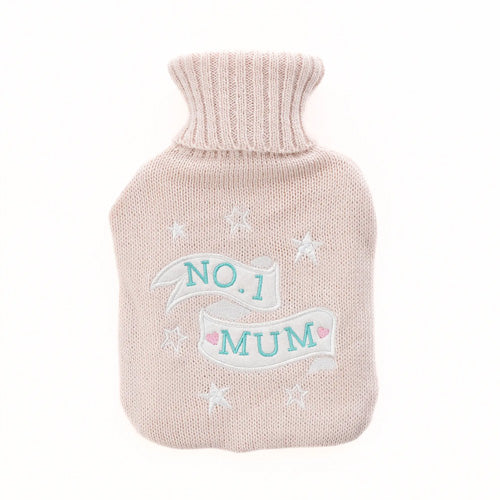 Love Life Hot Water Bottle - No. 1 Mum