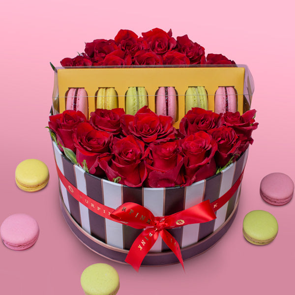Love is in The Air Flowers Box