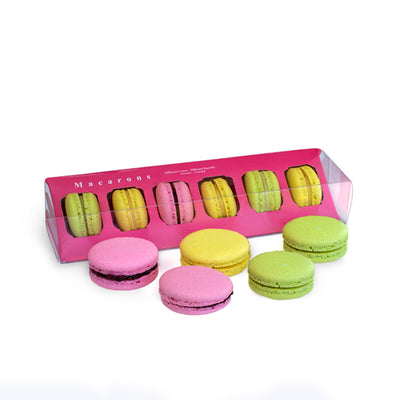 6 Assorted French Macarons