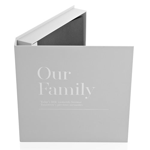 Moments Coffee Table Photo Album - Our Family